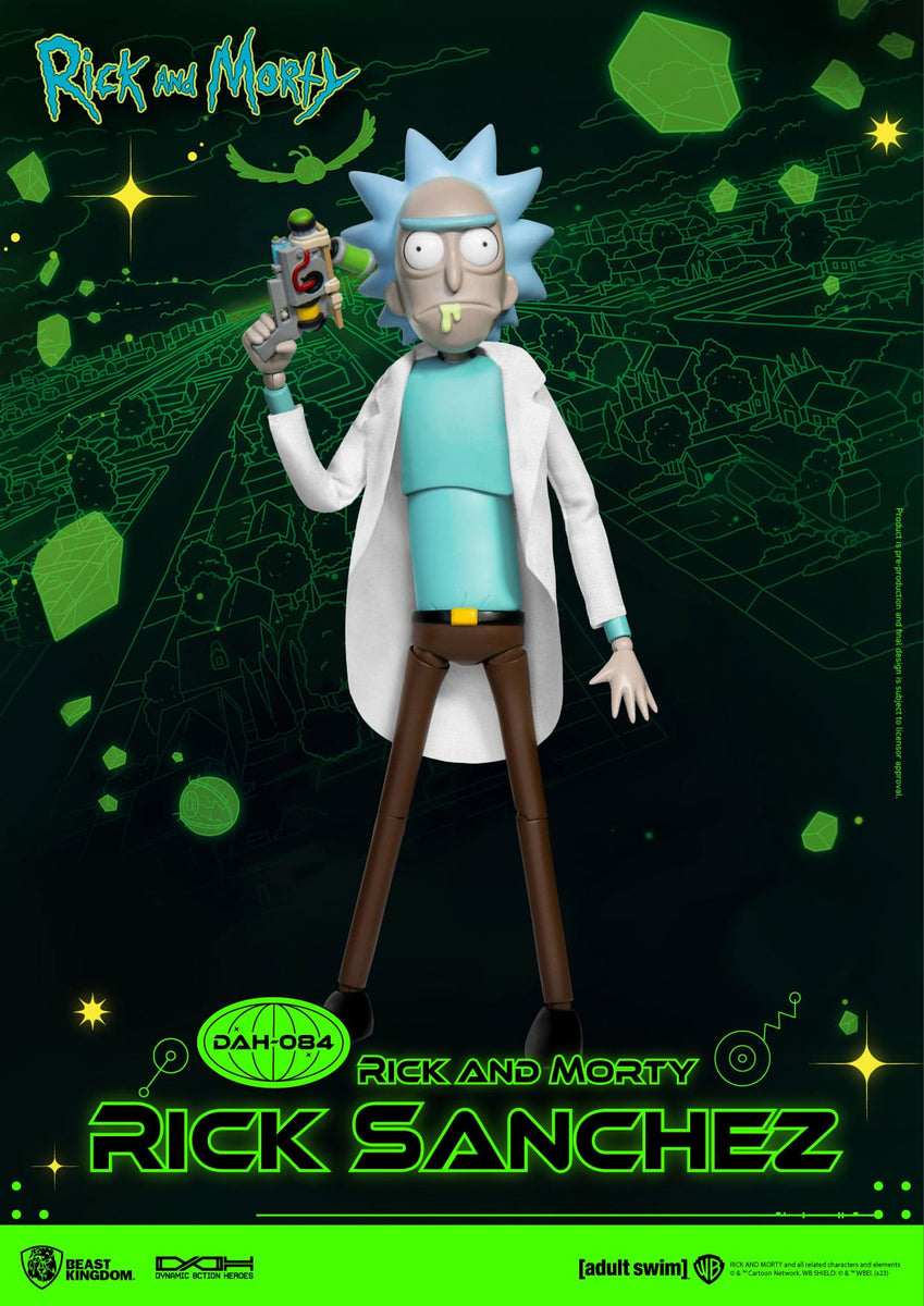 Beast Kingdom Rick and Morty Dynamic 8ction Heroes Rick Sanchez 1