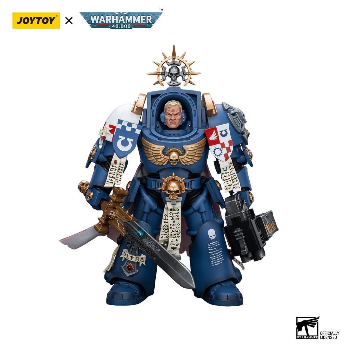 JOYTOY Warhammer 40K Ultramarines Terminator Captain Severus Agemman 1 ...