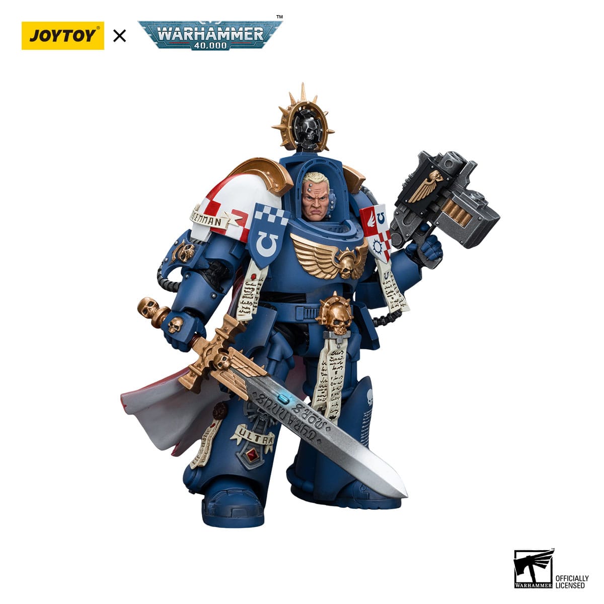 JOYTOY Warhammer 40K Ultramarines Terminator Captain Severus Agemman 1 ...